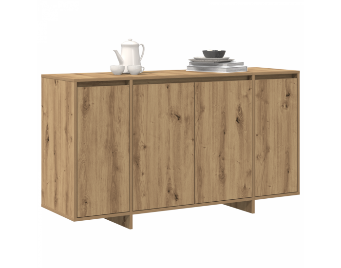 Sonata H шкаф от дъб артистичен дъб дървесни композити 135 x 41 x 75 см