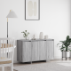 Sonata H Страничен шкаф Сив сонома Инженерна дървесина 120 x 41 x 75 см
