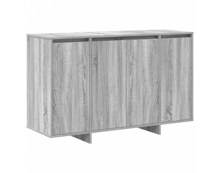Sonata H Страничен шкаф Сив сонома Инженерна дървесина 120 x 41 x 75 см