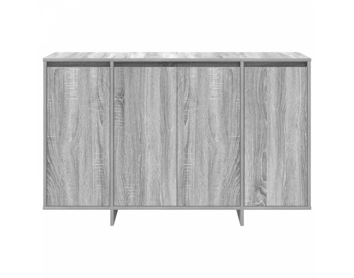 Sonata H Страничен шкаф Сив сонома Инженерна дървесина 120 x 41 x 75 см