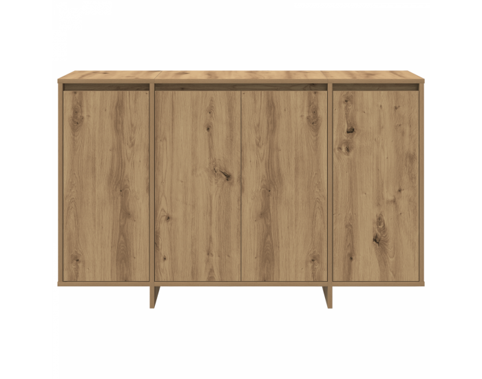 Sonata H Дъбов страничен шкаф Дъб Инженерна дървесина 120 x 41 x 75 см