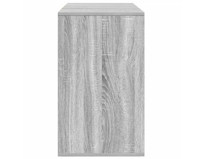 Sonata H Комод Сив Сонама 120x41x75 см Инженерна дървесина