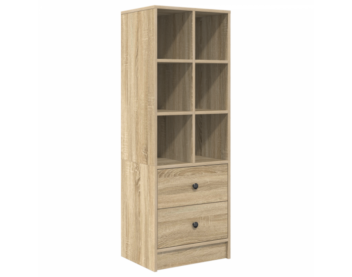 Sonata H Бюро с хранилище Sonoma Oak Инженерна дървесина