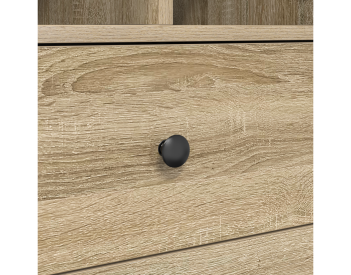 Sonata H Бюро с хранилище Sonoma Oak Инженерна дървесина