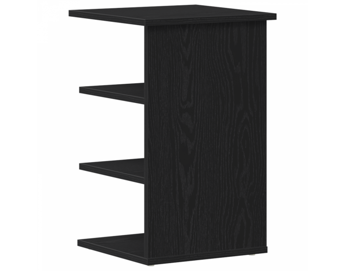 страничен шкаф Sonata H Черно Дъб 35x35x55 см Инженерна дървесина