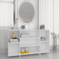 Sonata H Бюфет, бял, 120x30x75 см, инженерно дърво - Living