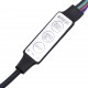 Sonata H Сайдборд с LED светлини, сив сонома, 60x37x67 см