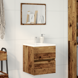 Sonata H шкаф за мивка старо дърво 41x38.5x45 см инженерна дървесина - Dulapuri de baie