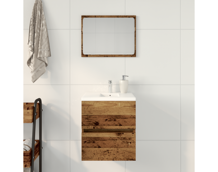 Sonata H шкаф за мивка старо дърво 41x38.5x45 см инженерна дървесина