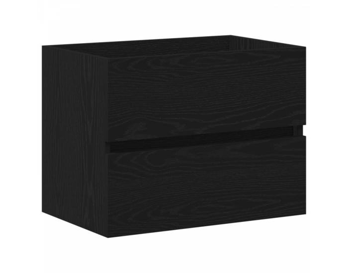 Sonata H Чекмедже за мивка Черен дъб 60x38,5x45 см Инженерна дървесина