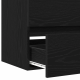 Sonata H Чекмедже за мивка Черен дъб 60x38,5x45 см Инженерна дървесина