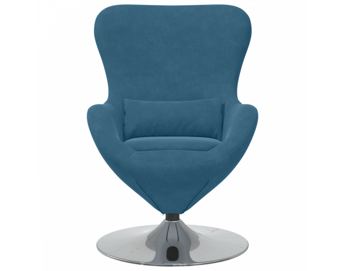 Egg Chair в синьо кадифе