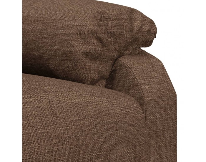 Sonata Fotoliu rabatabil, maro, material textil