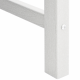 Sonata H Градински Dining Chairs 2 бр Бял HDPE
