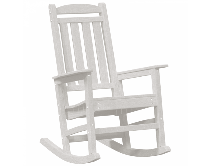 Sonata H Люлеещ се стол Бял 70x92x108 см HDPE