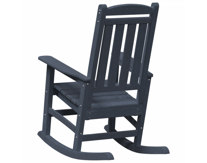 Sonata H Градински люлеещ се стол на Нейви син 70x92x108 см HDPE