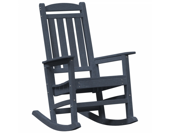 Sonata H Градински люлеещ се стол на Нейви син 70x92x108 см HDPE