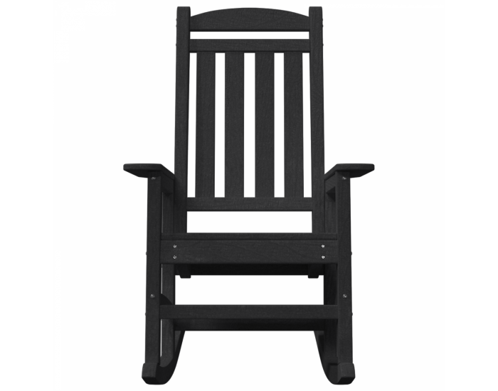 Sonata H Люлеещ се стол за градина Черен 70x92x108 см HDPE