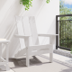 Sonata H стол Adirondack бял 74.5x80.5x90 см HDPE