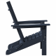 Sonata H Стол Adirondack на Тъмносин 74.5x80.5x90 см HDPE
