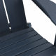 Sonata H Стол Adirondack на Тъмносин 74.5x80.5x90 см HDPE