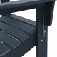 Sonata H Стол Adirondack на Тъмносин 74.5x80.5x90 см HDPE