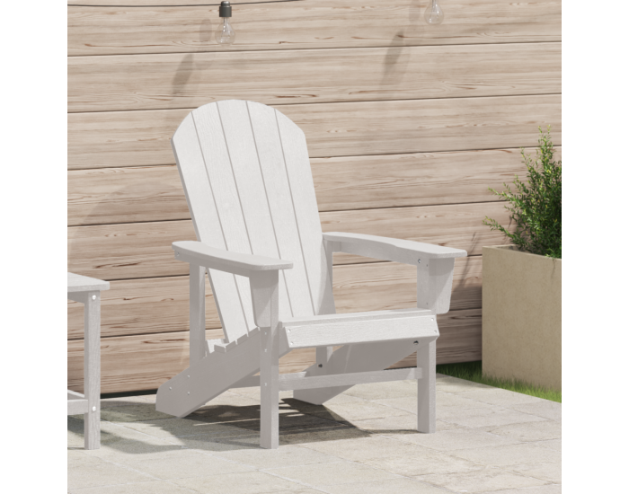 Sonata H Adirondack Chair Бял 74x82x91 см HDPE