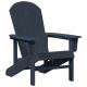 Sonata H Стол Adirondack Нейви син 74x82x91 см