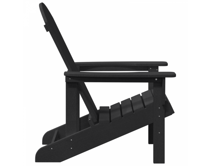 Sonata H Стол Adirondack Черен 74x82x91 см HDPE