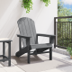 Sonata H Стол Adirondack Светлосив 74x82x91 см HDPE