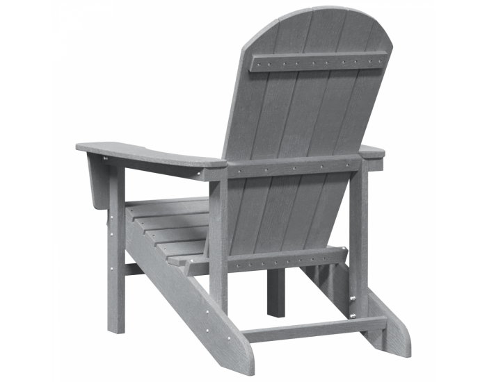 Sonata H Стол Adirondack Светлосив 74x82x91 см HDPE