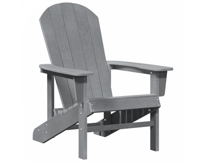 Sonata H Стол Adirondack Светлосив 74x82x91 см HDPE