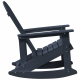 Sonata H Люлеещ се стол Adirondack Нейви син 73.5x92x90 см HDPE