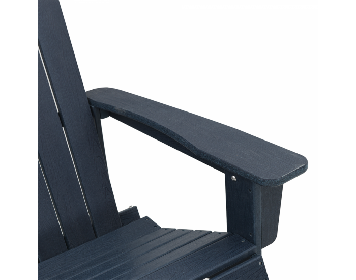 Sonata H Люлеещ се стол Adirondack Нейви син 73.5x92x90 см HDPE
