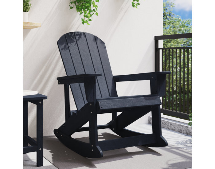 Sonata H Люлеещ се стол Adirondack Нейви син 73.5x92x90 см HDPE