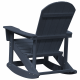 Sonata H Люлеещ се стол Adirondack Нейви син 73.5x92x90 см HDPE
