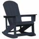 Sonata H Люлеещ се стол Adirondack Нейви син 73.5x92x90 см HDPE