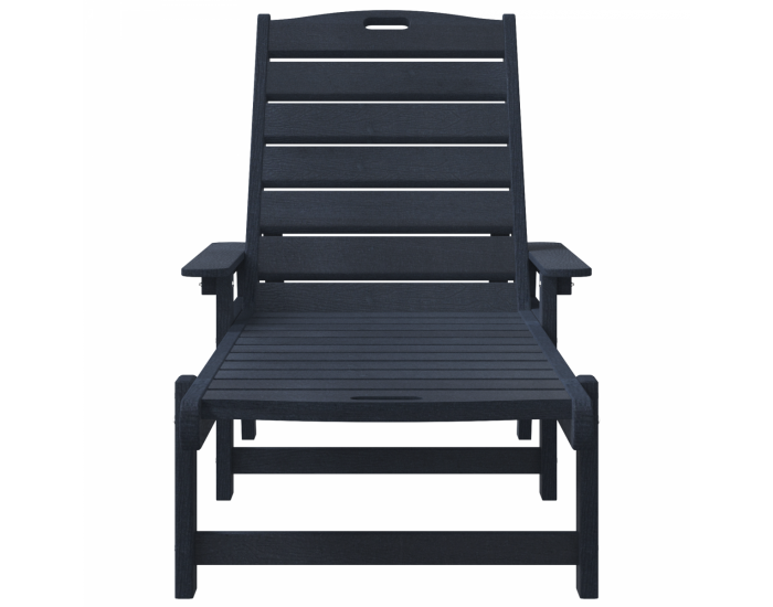 Sonata H Шезлонг Нейви син 53x162x98.5 см HDPE