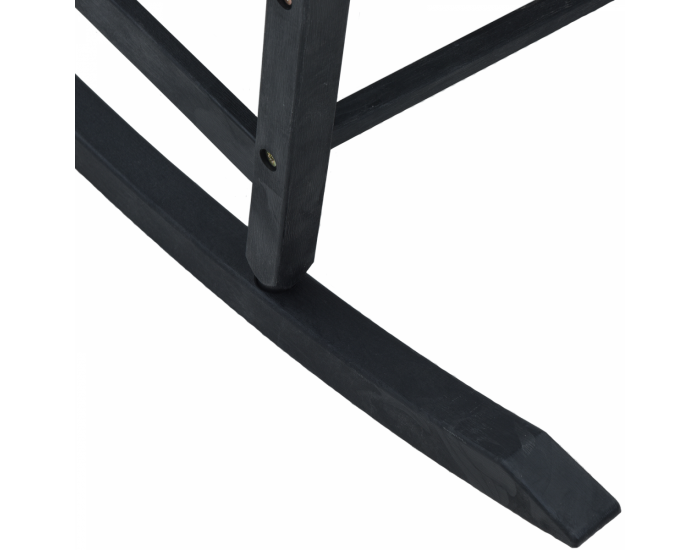 Sonata H Люлеещ се стол за градина Черен 65x84x114 см HDPE