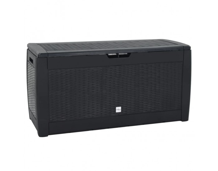 Sonata H Градински сандък за съхранение антрацит 119x48x60 см PP