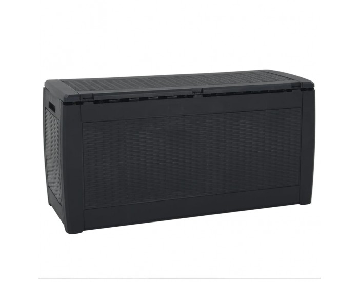Sonata H Градински сандък за съхранение антрацит 119x48x60 см PP
