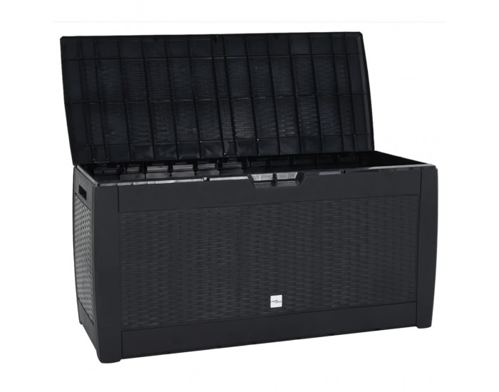 Sonata H Градински сандък за съхранение антрацит 119x48x60 см PP
