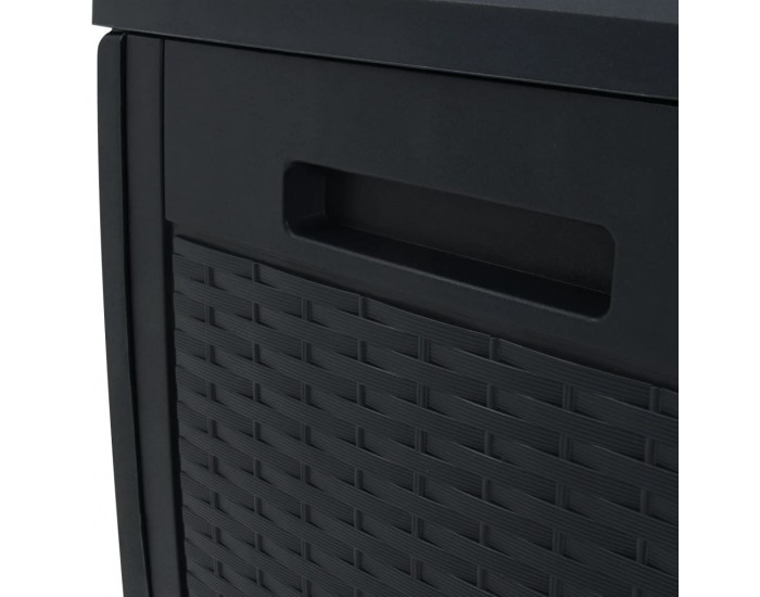 Sonata H Градински сандък за съхранение антрацит 119x48x60 см PP