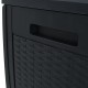 Sonata H Градински сандък за съхранение антрацит 119x48x60 см PP