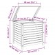 Sonata H Градинска кутия за съхранение 60x50x55 см евкалипт масив