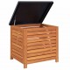 Sonata H Градинска кутия за съхранение 60x50x55 см евкалипт масив