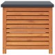 Sonata H Градинска кутия за съхранение 60x50x55 см евкалипт масив