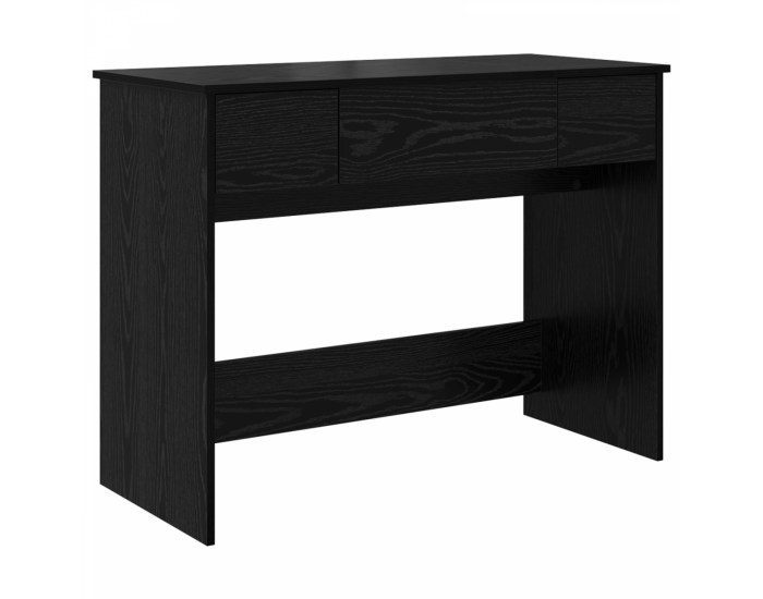 Sonata H тоалетка с огледало Черен дъб 100x45x76 см