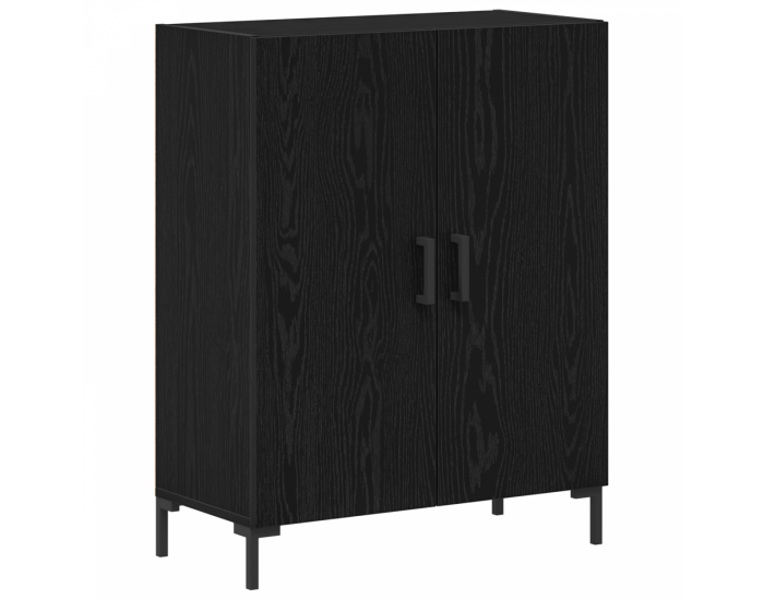 Sonata H Висок шкаф Черен дъб 69.5x34x180 см Инжинерна дървесина