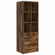 Sonata H Масичка със съхранение Опушен дъб Инженерна дървесина